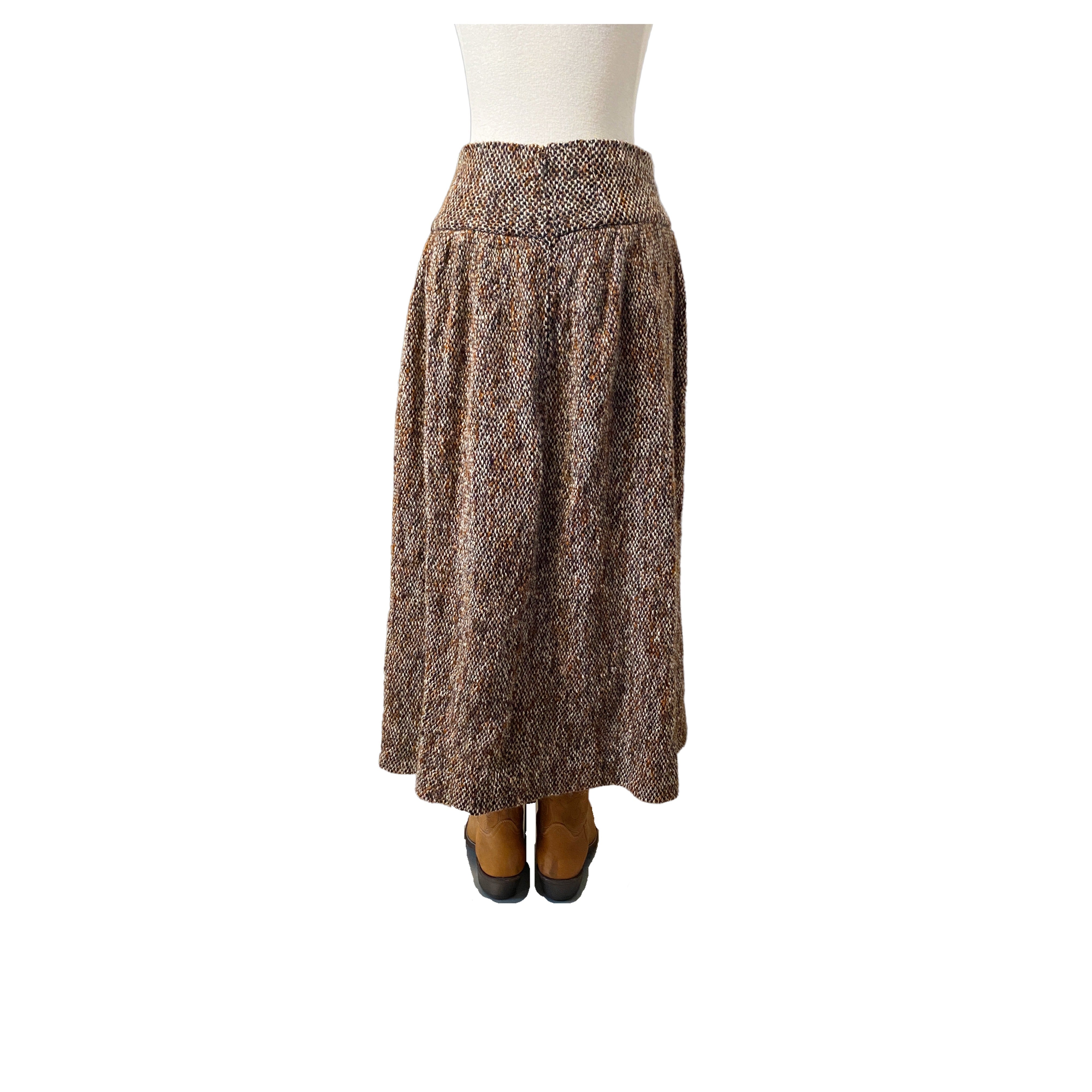 WOOLY MAMOTH TEXTURED SKIRT