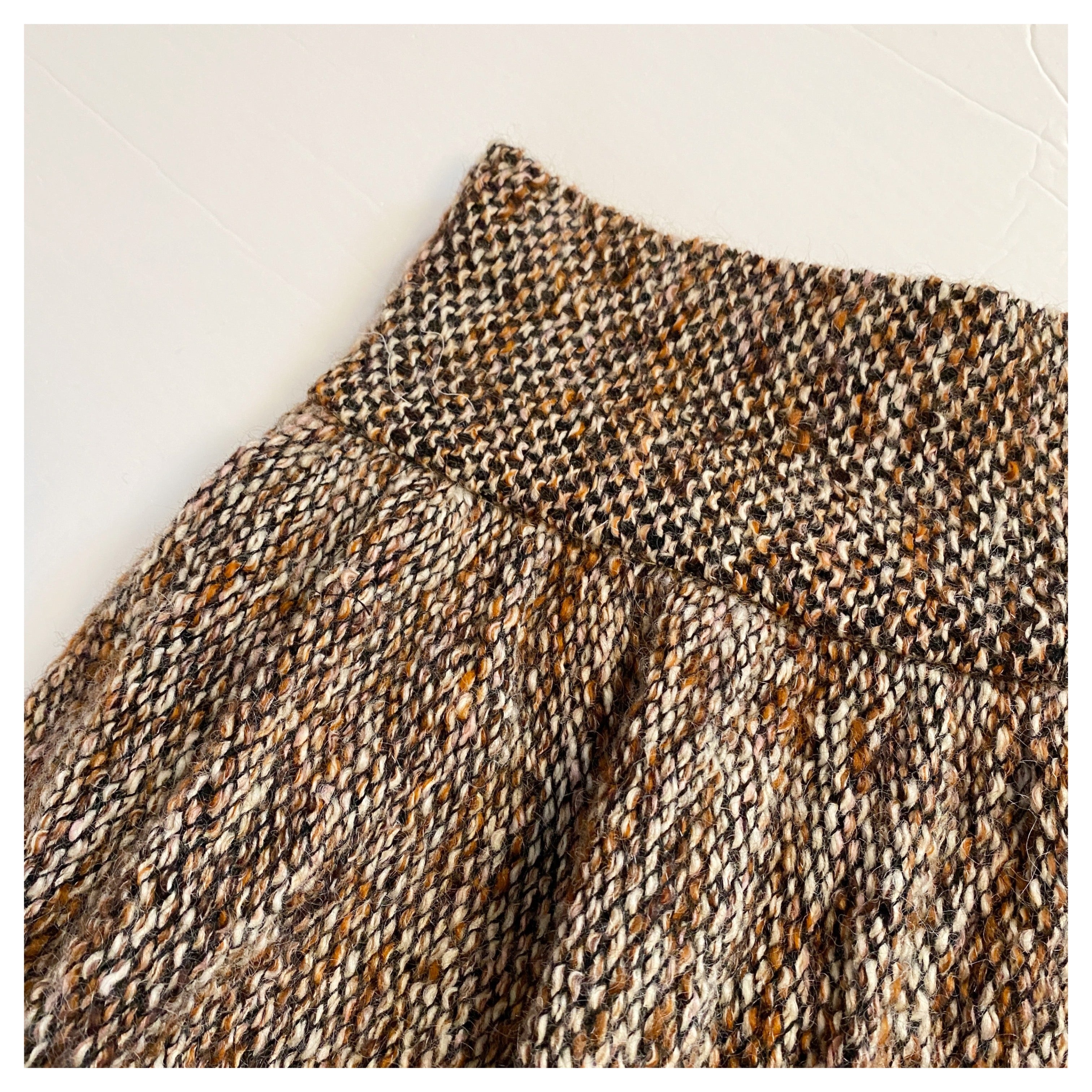 WOOLY MAMOTH TEXTURED SKIRT