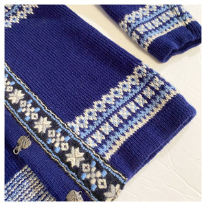 NORWEGIAN VILLAGER FAIR ISLE CARDIGAN