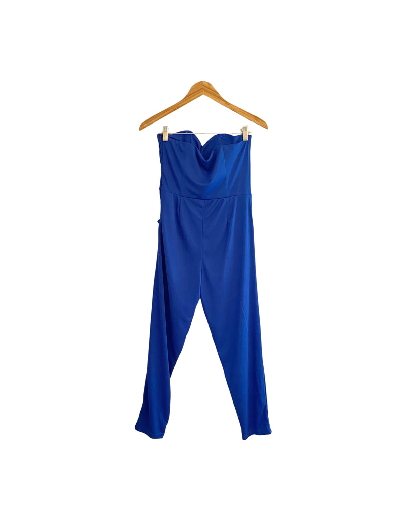 LAST DANCE STRAPLESS JUMPSUIT sz. M