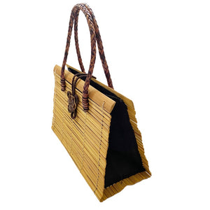 VINTAGE - BAMBOO FOLDING PURSE